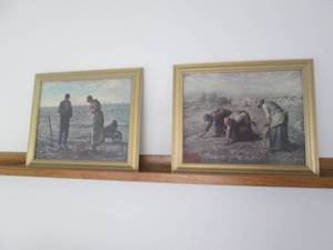 lot 10 image: Pair of framed Vintage 19th century...