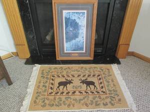 lot 13 image: Serenity I framed, matted, Signed...