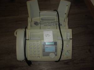 lot 36 image: Vintage Panasonic telephonecopyfa...