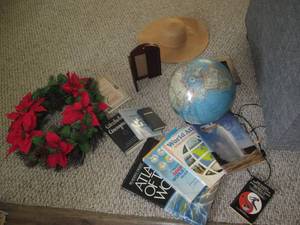 lot 48 image: Vintage spinning world Globe, World...