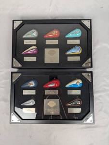 lot 15 image: Harley-Davidson Miniature Tank Collection Display