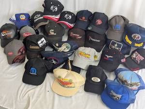 lot 21 image: Collection of Branded Baseball Caps