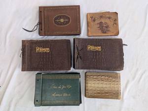 lot 34 image: Collection of Vintage Photograph Albums