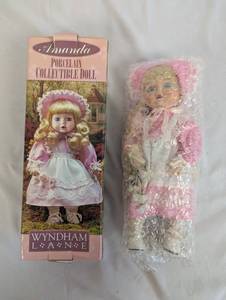 lot 42 image: Amanda Porcelain Collectible Doll