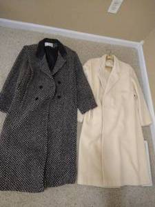 lot 56 image: (2) Womens Wool Coats