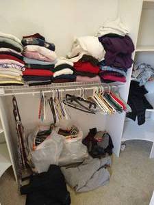 lot 60 image: Mens & Womens Clothes