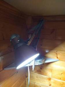 lot 109 image: (Pixar-Style) Adjustable Lamp w Solid Base