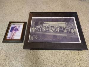 lot 128 image: John Wayne Pic & 1957 Grand Ole Opry Photo