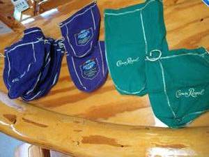 lot 168 image: Lot of Crown Royal Bags