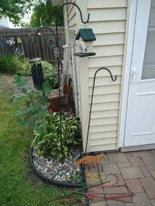 lot 177 image: Shepherd Hooks, Wind Chimes, Etc