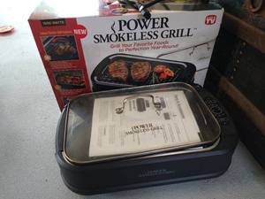 lot 208 image: Nice Power Smokeless Grill - Looks New