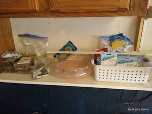lot 232 image: Household Hardware - Handles, Light Fixture, Etc