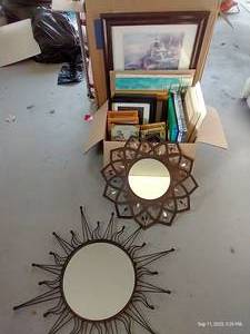 lot 245 image: Picture Frames, Art & Mirrors