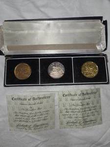 lot 160 image: Hamilton Mint Pearl Harbor Coins