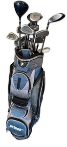 lot 14 image: Womens Prince & Phantom Golf Club Set with Prince Bag