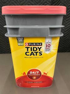 Purina Tidy Cats Multi-Cat Clumping Litter 35 lb Pail