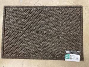 lot 74 image: TrafficMaster Heavy-Duty Commercial Mat 24x36 in Diamond Texture