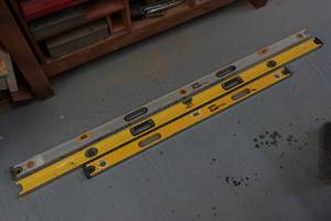 lot 25 image: 3 Stanley Levels
