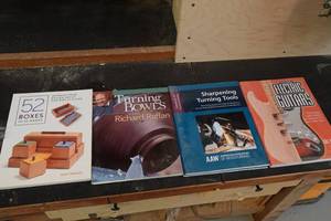 lot 34 image: Information Books - Wood Working