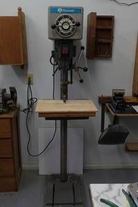 lot 9 image: Rockwell Drill Press and Accessories