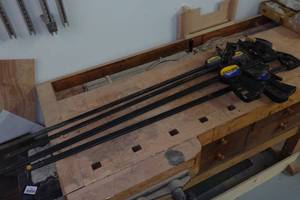 lot 107 image: 4 Quick-Grip Bar Clamps