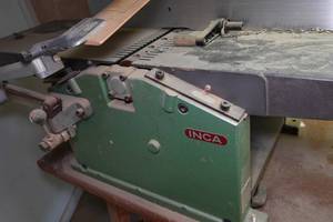 lot 14 image: Inca 343.190 Automatic Jointer Planer on Stand