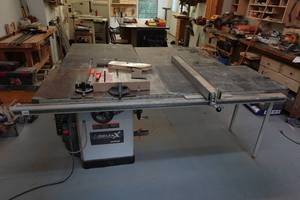 Delta X5 Unisaw Table Saw with Extended Table and Biesemeyer Fence