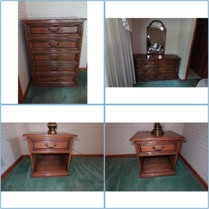 lot 324 image: Henredon 4-Piece Bedroom Set