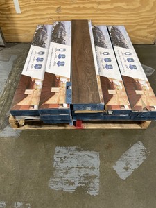 lot 3 image: Nordic Collection - Lot of 12 - Vintage Walnut Vinyl Plank  28.68 SFBox (344.16 SFTotal)