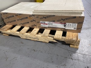 lot 30 image: USG CGC Ceilings - Lot of 2 - Radar Basic Drop Ceiling Tiles (16 Piece)