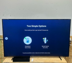 lot 108 image: SAMSUNG 65-Inch Class QLED 4K LS03D The Frame Series Quantum HDR Smart TV wDolby Atmos, Art Mode, Anti-Reflection, Customizable Frame, Slim Fit Wall Mount with Alexa Built-in (QN65LS03D, 2024 Model)