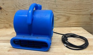 B-Air VP-25 1/4 HP Air Mover for Water Damage Restoration Carpet Dryer Floor Blower Fan Home and Plumbing Use, Blue