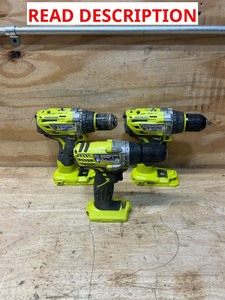 lot 148 image: RYOBI Hammer drill lot of 3 (for parts only)