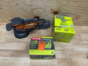 lot 165 image: RYOBI and RIDGID Tools (for parts only)