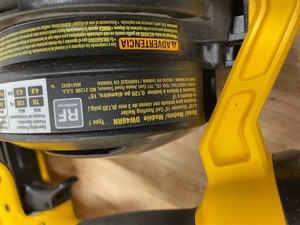lot 173 image: DEWALT - Lot of 2 - Angle Grinder and Nail Gun (Non Working)