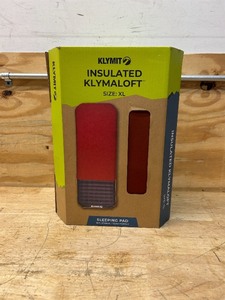 lot 188 image: KLYMIT Insulated Klymaloft Xl Sleeping Pad 09172540