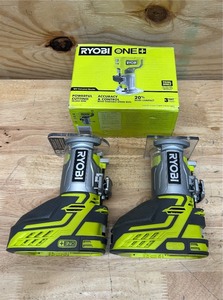 lot 189 image: RYOBI 18V Compact Routers (for parts only)