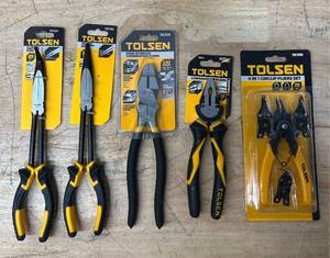 lot 222 image: TOLSEN Pliers lot of 5 09172522.65