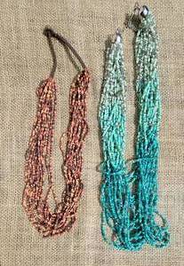 lot 135 image: Collection of Beaded Necklaces  Bracelets and Earrings