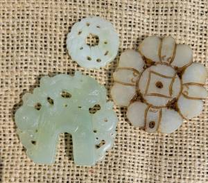 lot 138 image: Carved Asian Charm Collection   3
