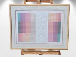 lot 48 image: Abstract Impressionist Fine Art Print - Audrey Brendahl Kuhn - Transparencies One