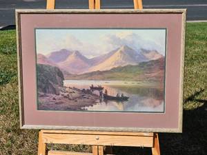 lot 238 image: Bartholomew Colles Watkins Print A View of the Killaries