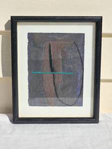 lot 254 image: Post-Modern Abstract Fuchu-Shi Suit Singed Larry Spaod