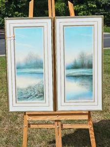 lot 214 image: Signed Artist Proof Pair from Arnold Alaniz Reflection Series