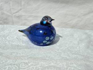 lot 161 image: Oiva Toikka Finnish Art Glass Bird