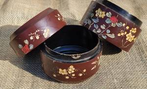 lot 202 image: Asian Lacquerware Bento Box