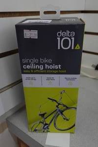 lot 533 image: Delta 101 Single Bike Ceiling Hoist