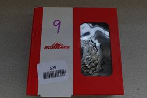 lot 525 image: Sunrace Cassette Sprocket - Spec 9S, 11-25T, Nickel