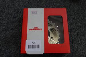 lot 543 image: Sunrace Cassette Sprocket - Spec 9S, 11-32T, Zink