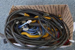 lot 719 image: Cords and Bike Hooks